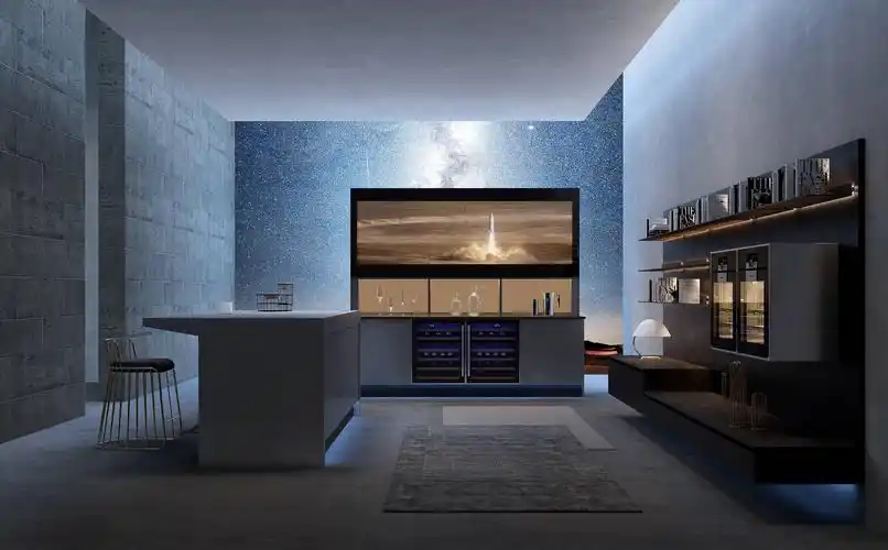 所以从博洛尼开创了全屋定制的模式后,现已成为中国家居业的主流