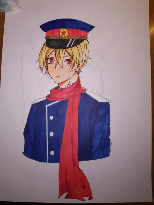 大头画师来自合集aph相关· 关注合集黑塔利亚伊芙的白桃果茶伊利亚