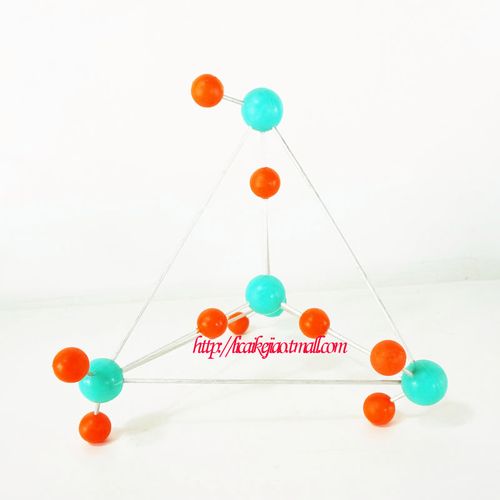 冰中一个水分子模型氢键空间构型高中化学无机教学仪器