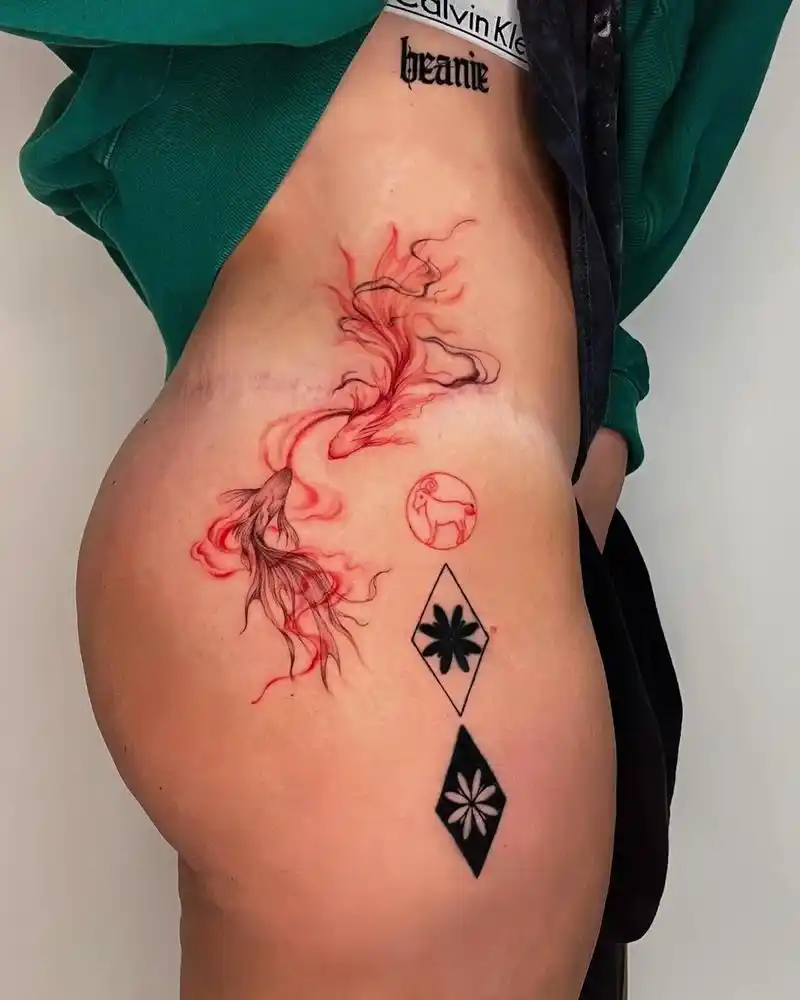 西雅图纹身 #tattoo #适合女生的纹身图案推