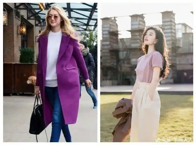 这种紫色,饱和度很低,亮度也不高,掺杂着一点灰色调.