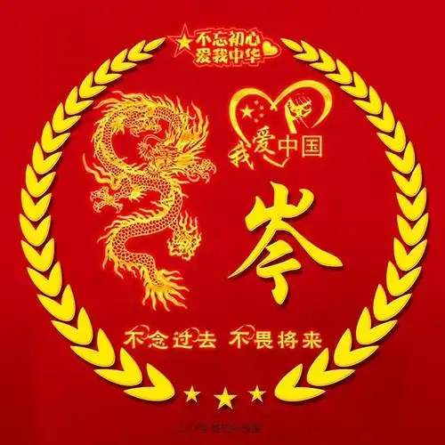 60张爱国姓氏头像,不忘初心,爱我中华