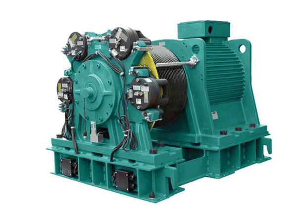 多种型号的曳引机满足各种井道需求我们提供可匹配的机架,把曳引系统