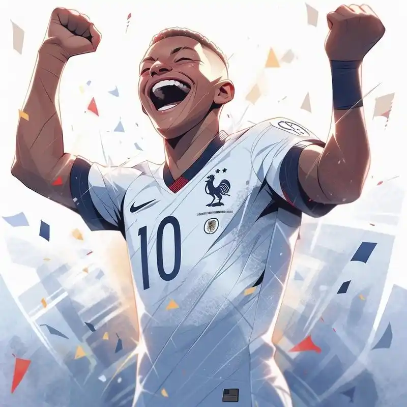 赛场上的狂傲"神龟"#新头像的魅力# #男生头像# #姆巴佩# #姆巴佩球迷