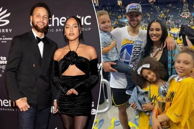 恭喜库里妻子官宣第四胎库嫂阿耶莎有四分之一中国血统