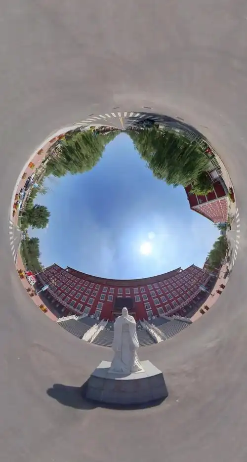 这些炫酷的720°全景是华北理工大学轻工学院?是的,你没走错片场