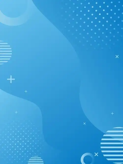 蓝色海报背景素材