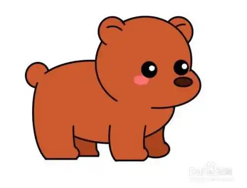 狗熊怎么画好看
