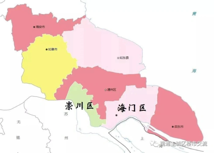 南通崇川海门划区变化后,国土空间结构的变化及未来发展重点明确!