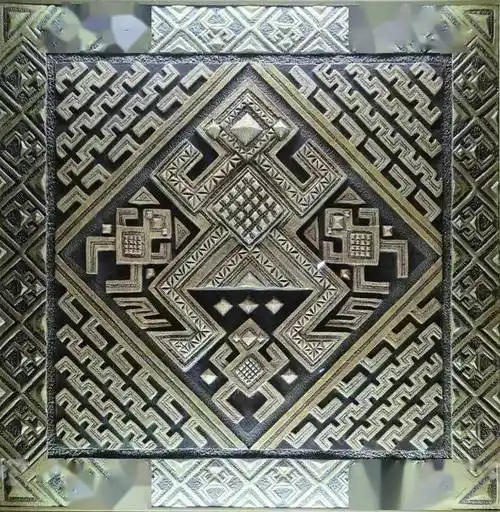 黎锦花纹图案中的福文化