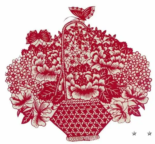 经典剪纸作品~欣赏