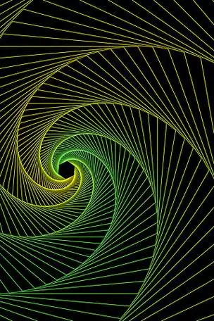 螺旋黄蓝渐变背景蓝紫黄灰色简约渐变几何商业报告封面蓝黄撞色渐变柔