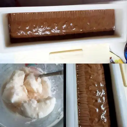 自己做的30菌酸奶4倍融碱加了蚕茧有点翻车