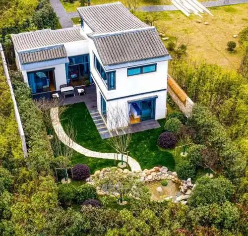 宜兴太华天谷 太华天谷养生度假区惊现66平史上**小独栋别墅,轰动全球