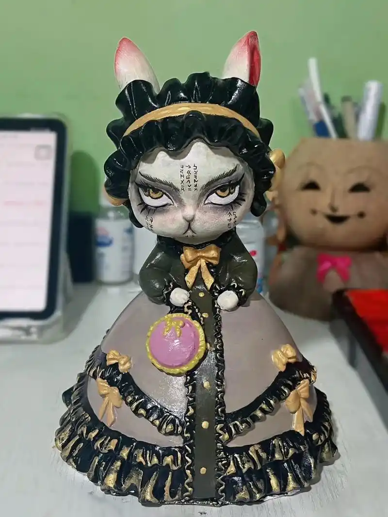 木乃伊灵感复仇石膏娃娃教程图解.原创不易 请发布@我 #石膏 - 抖音