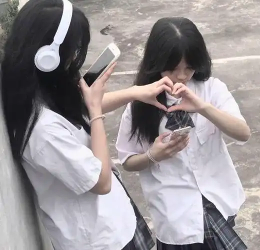 高级感闺蜜头像