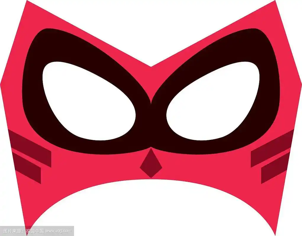 超级英雄超人面具设计