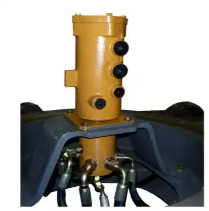 老师傅给你分析斗山挖掘机中心回转接头工作原理!