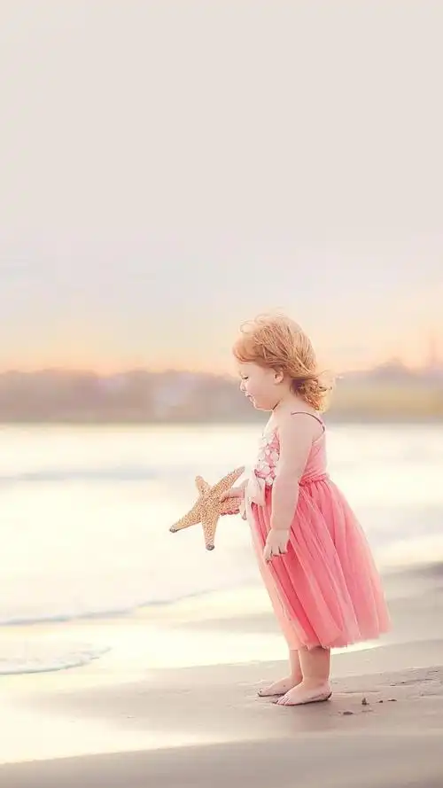 可爱萌娃萝莉,高清图片,手机锁屏桌面-壁纸族