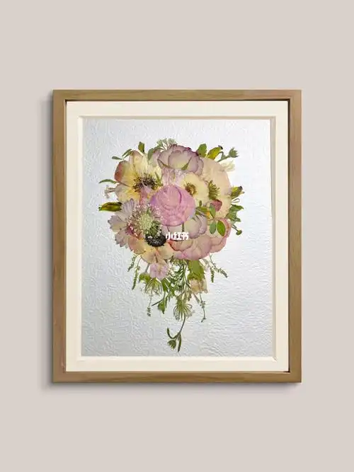 植物压花画干花画手作