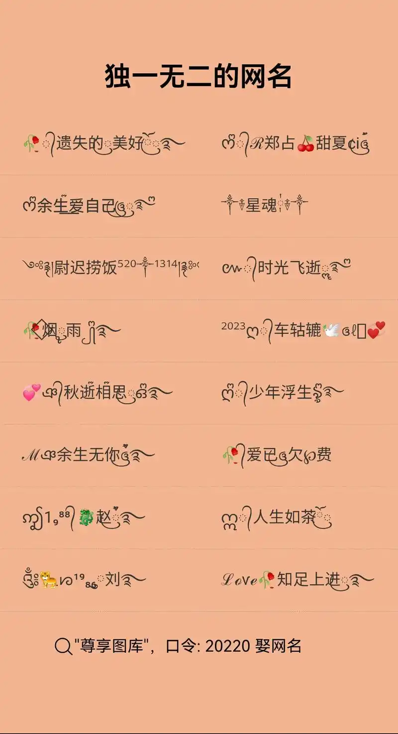 独一无二的网名.2023年最火的网名#你的专属网名 #网名  - 抖音