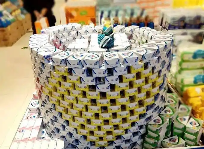 陈列日记一组超市创意陈列图集