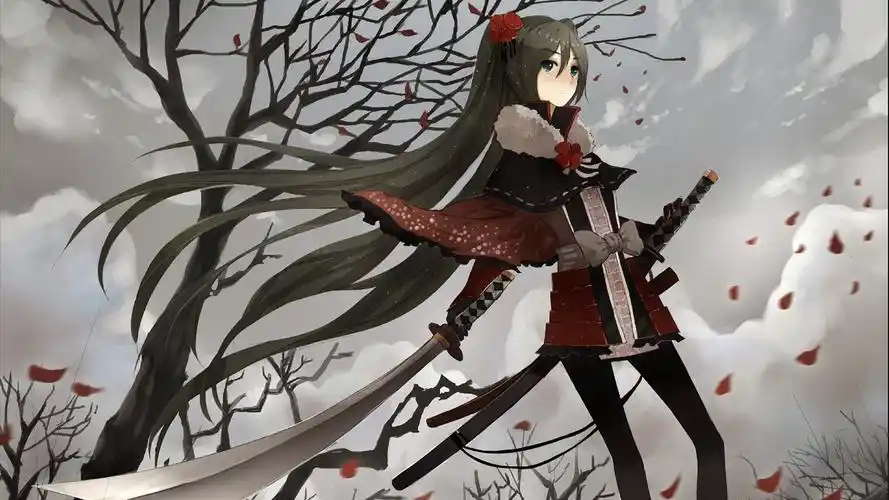 高清二次元小姐姐桌面壁纸