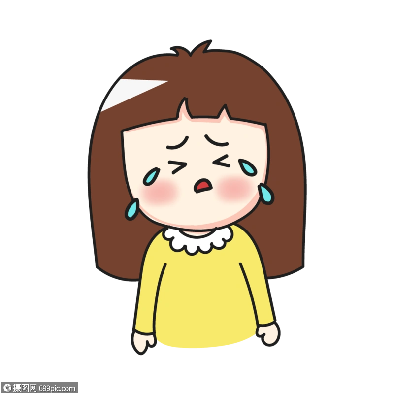 大哭大哭女孩难过图片