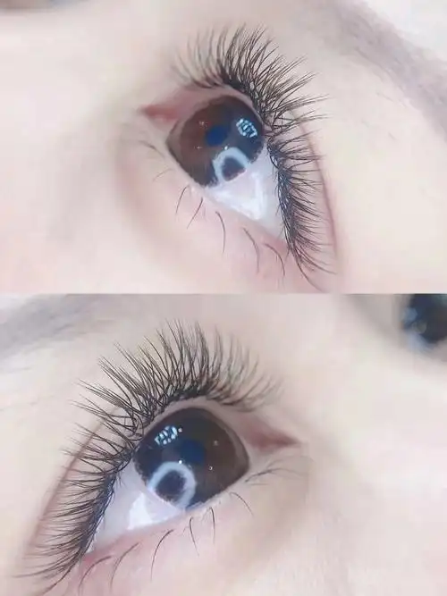 采用网红零零感yy睫毛嫁接(包含免费修补,卸睫毛)