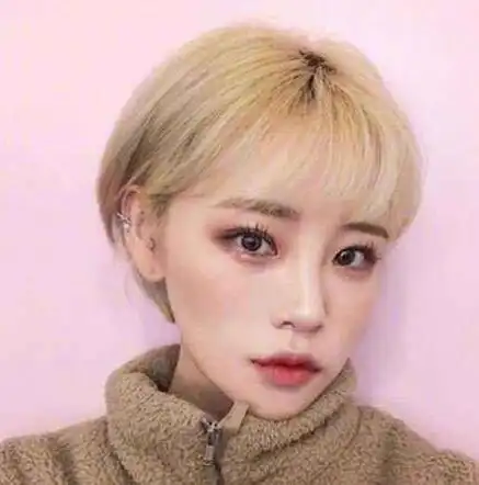 女生浅金色染发发型图片 浅金色染发如何扎迷人