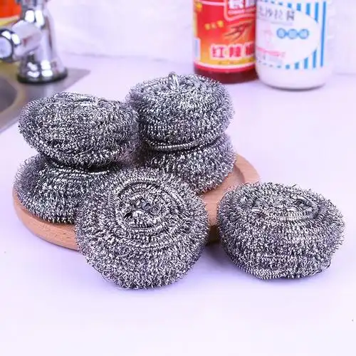 大号清洁球批发不锈钢丝球日用百货厨房锅碗盘子墙地水槽清洁刷子