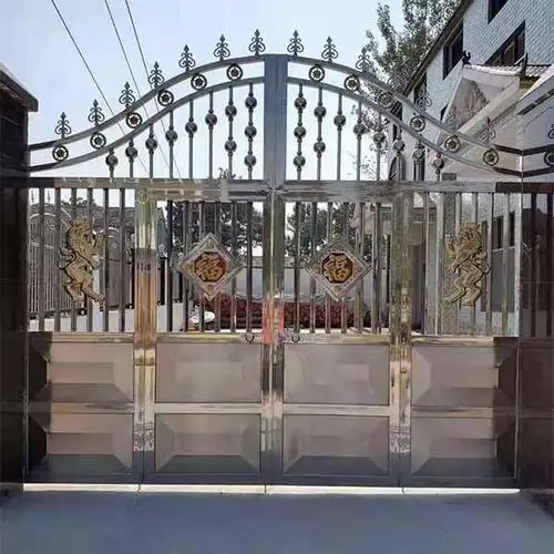 院墙不锈钢大门电话永城院墙不锈钢大门驰瑞查看