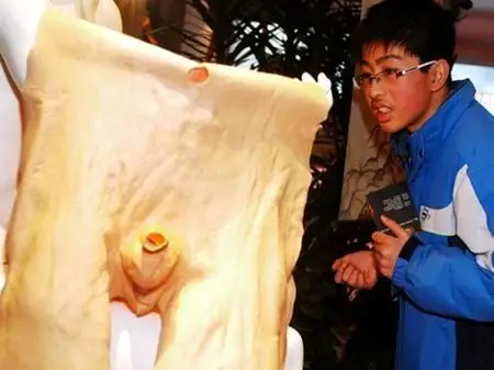 世界科普展剥人皮这种事一般人想着都害怕,但如今成都却有这样的展览