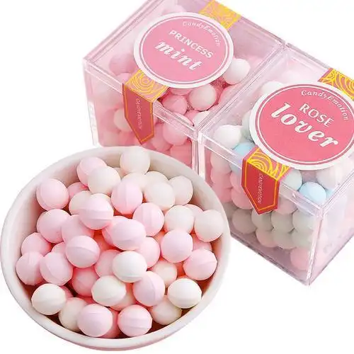 网红糖抖音同款口臭糖果清凉破荷薄荷香体糖女持久随身接吻亲亲糖