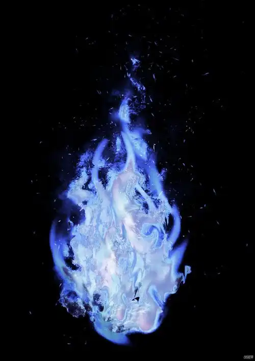 一笔成型幽冥火焰笔刷 - 优动漫-动漫创作支援平台 | 优动漫paint绘画