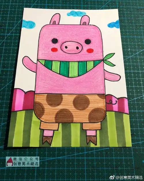 画画##色彩##装饰画##艺术##手绘##儿童创意美术##手工##创意美术