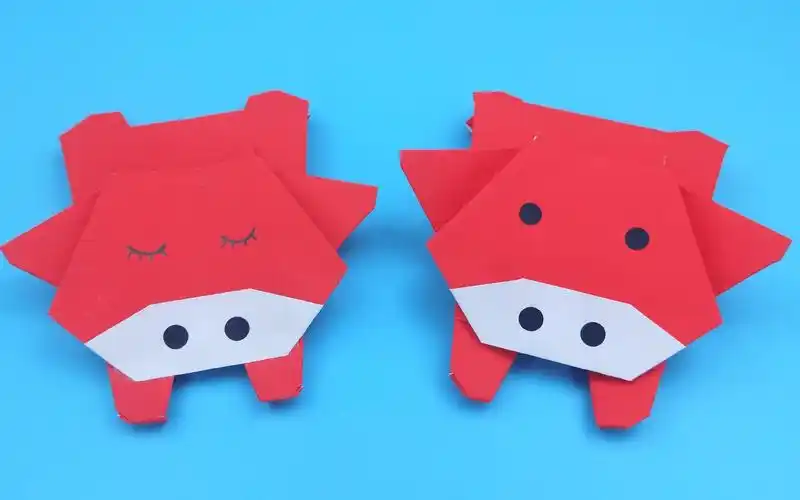 教你折可爱的新年小牛,还可以当红包袋用,手工折纸diy教程