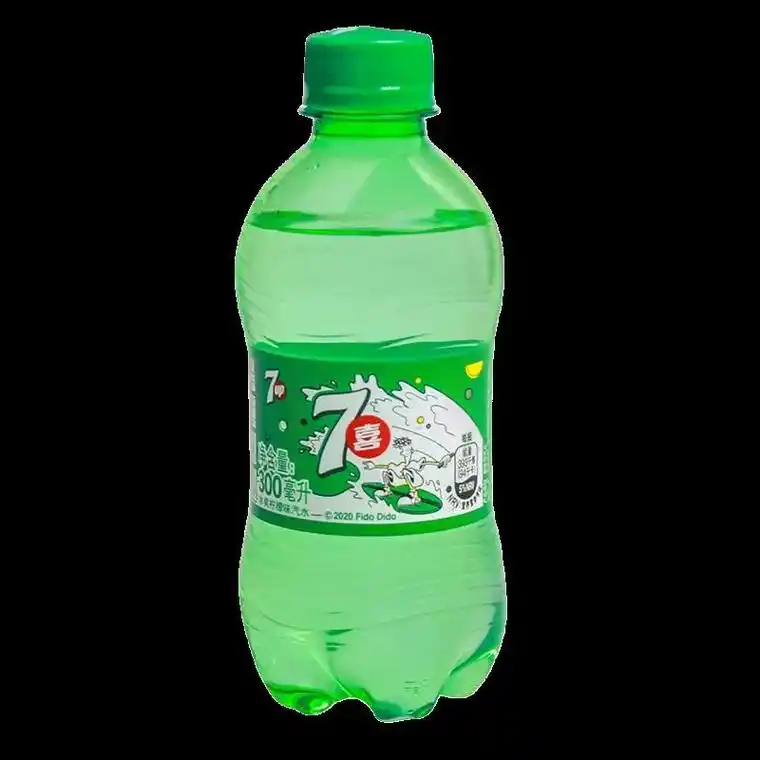 百事可乐七喜300mlpet*6瓶柠檬水果味碳酸汽水饮料七喜 - 抖音