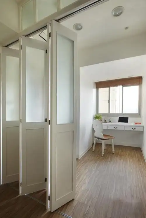 门窗网 门窗装修效果图 美式乡村风格折叠门装修图片 凸显淳朴风采