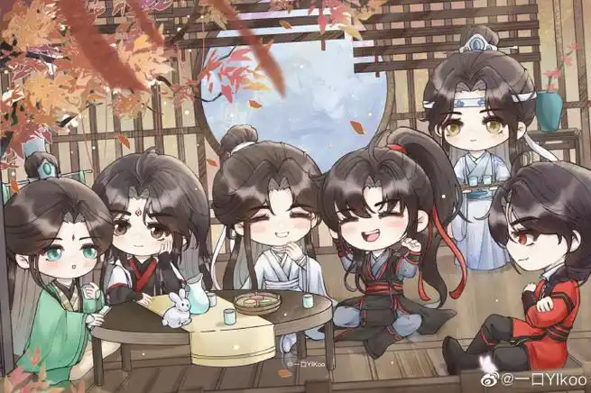 墨香铜臭超话新年的第一张全家福姐姐新年快乐@墨香铜臭mxtx大家新年