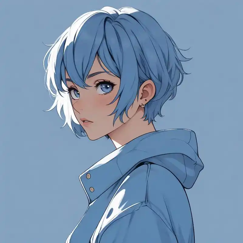 97蓝色系头像,温柔清新治愈97 蓝色系头像来啦,分享给大家!