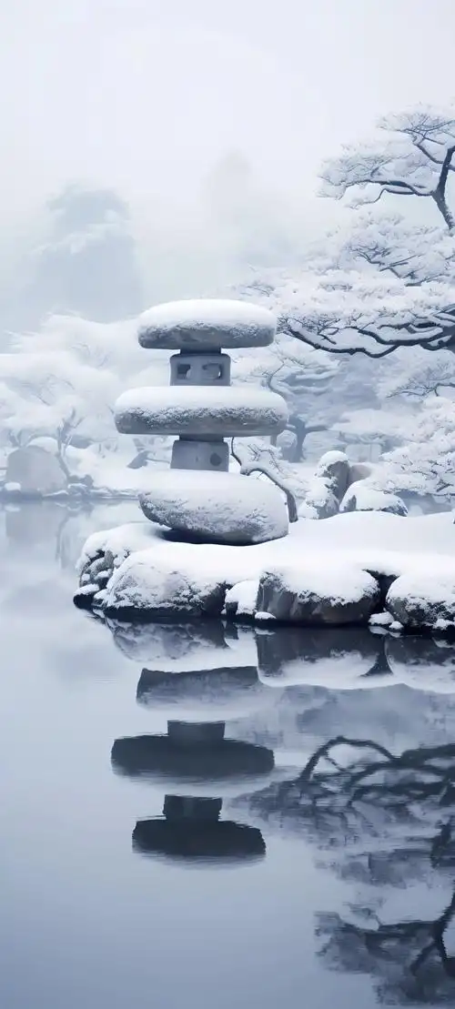 手机壁纸冬日雪景高清壁纸图片原图无水印下载