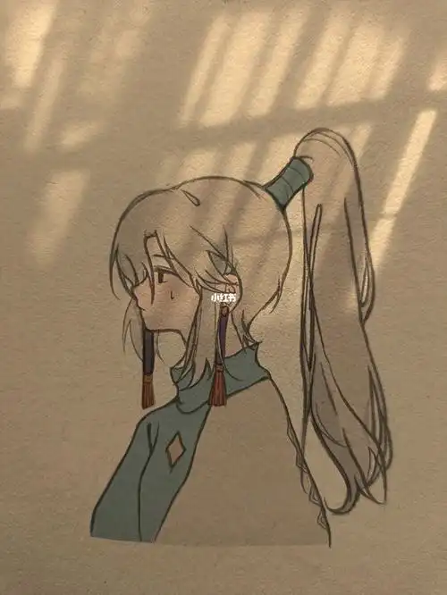 光遇高马尾绘画教程