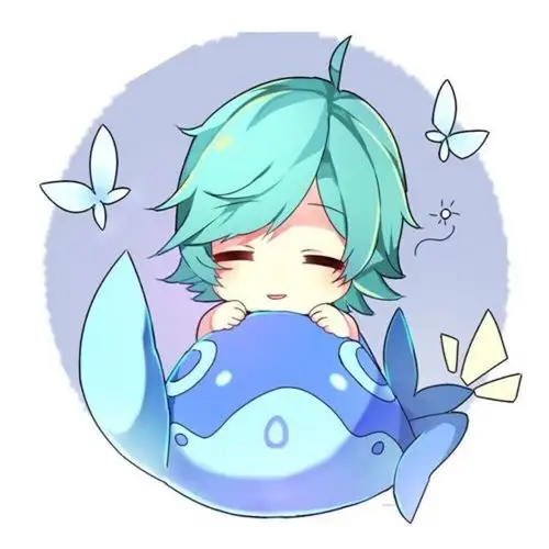 沁゛卡通 手绘 可爱 五黑头像 王者荣耀 『庄周』