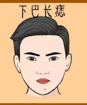 男人下巴有痣,也需要注意生殖方面的问题,对于男人来说下巴有痣也要