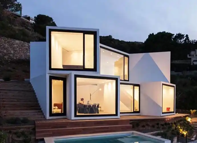 模块化建筑 - 集装箱房屋-钢结构板房-装配式房屋-轻钢结构别墅厂家