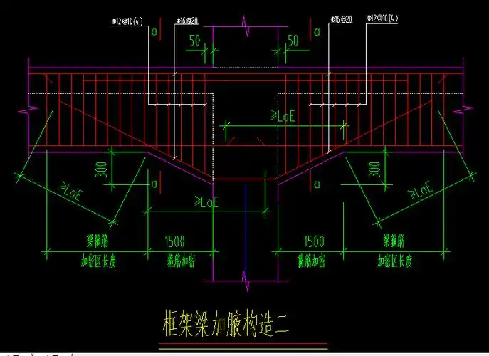 垂直方向梁加腋钢筋怎么设置,如图,可否截个图给我,谢谢