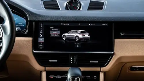 2019年保时捷卡宴cayenne,大屏幕大科技