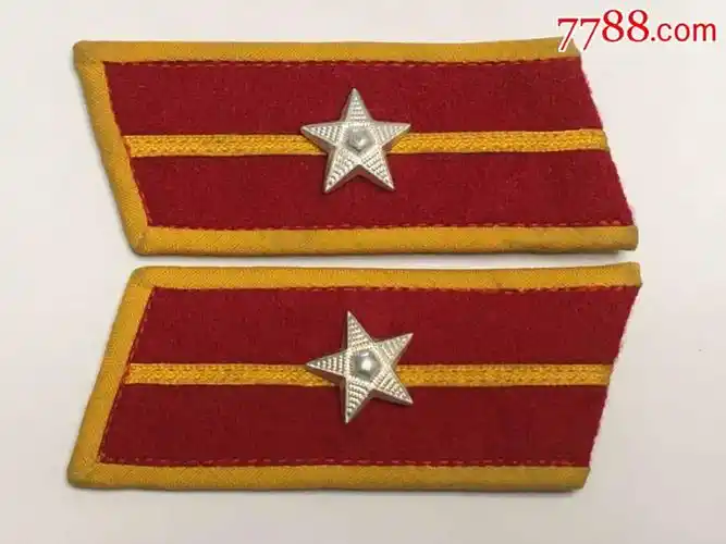 58式少尉领章