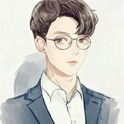 简约小清新的手绘动漫精致男头 超好看的漫画男生干净头像合集_动漫